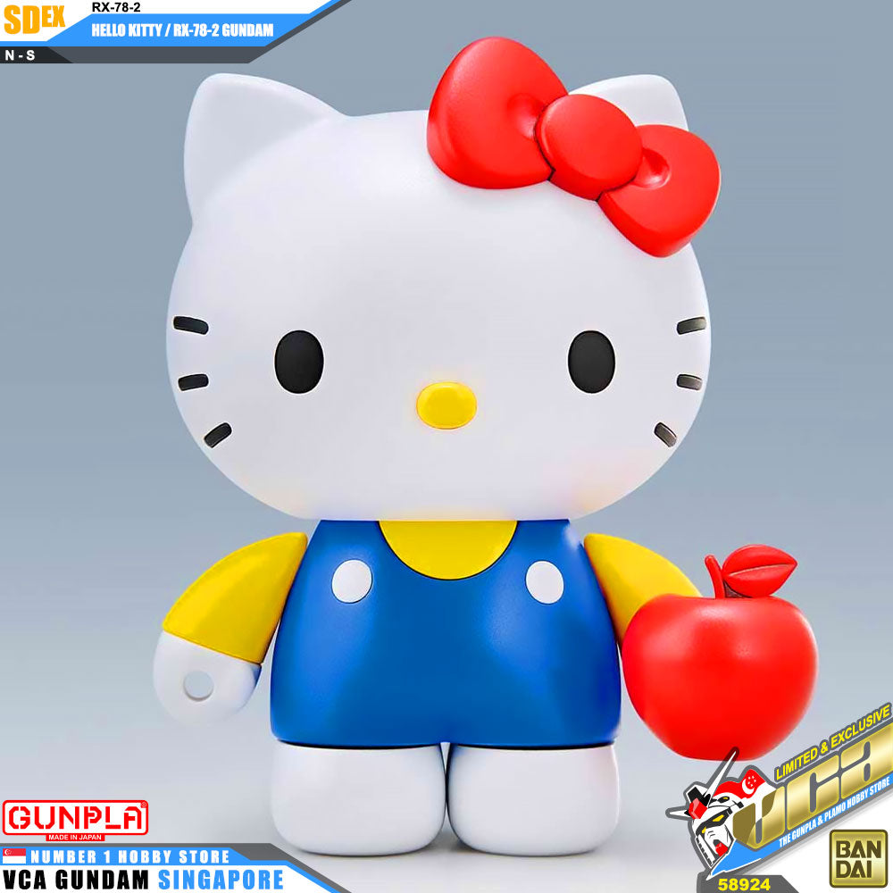 Bandai 高达模型 SD EX 标准 SDEX Hello Kitty RX-78-2 高达