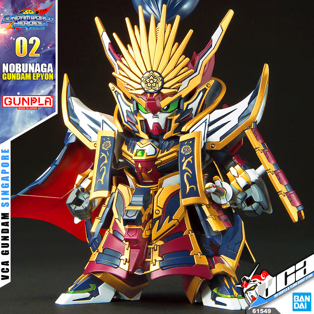 Bandai Gunpla World Heroes SD NOBUNAGA GUNDAM EPYON