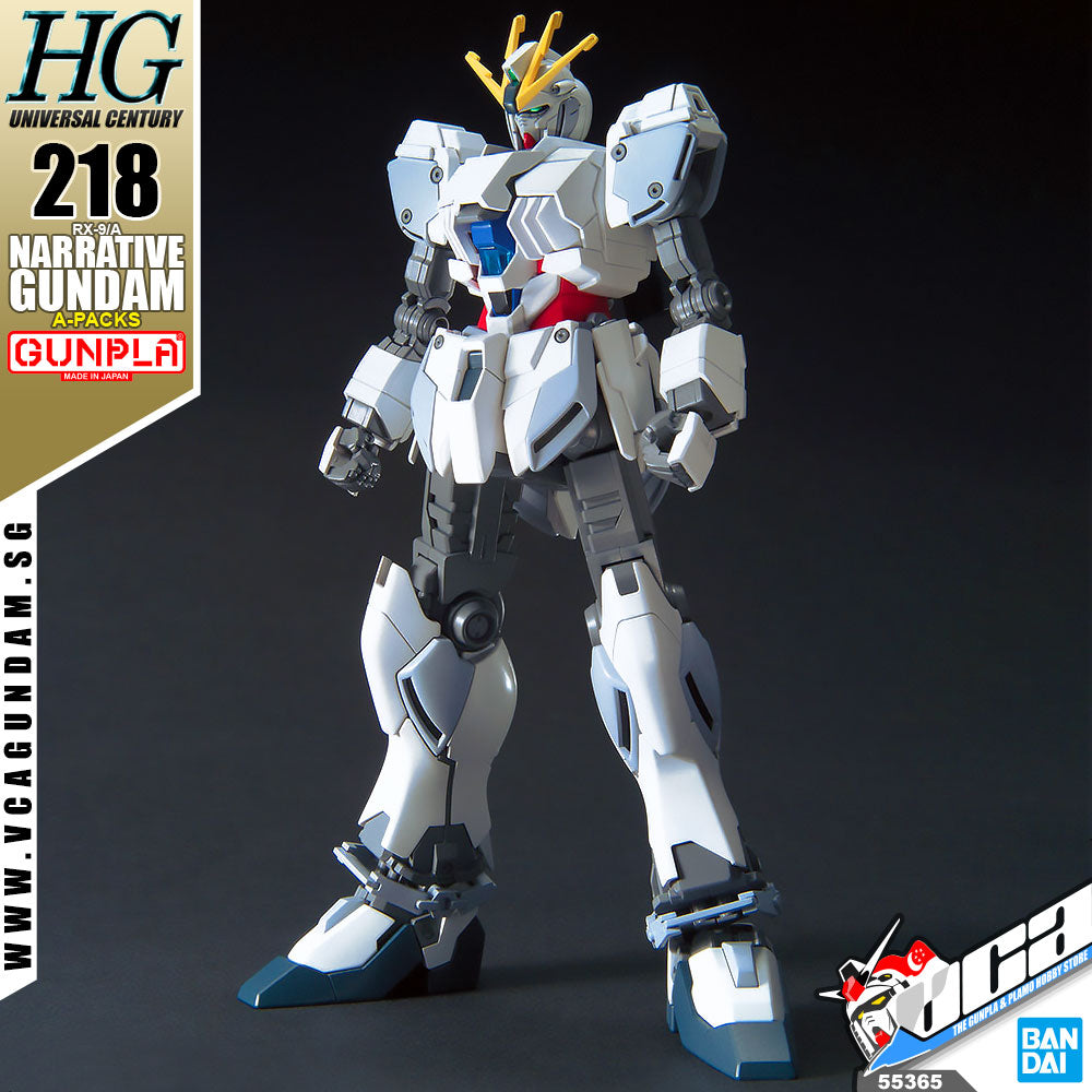 Bandai® 高达模型 HG-UC RX-9/A 叙事高达 A P 包
