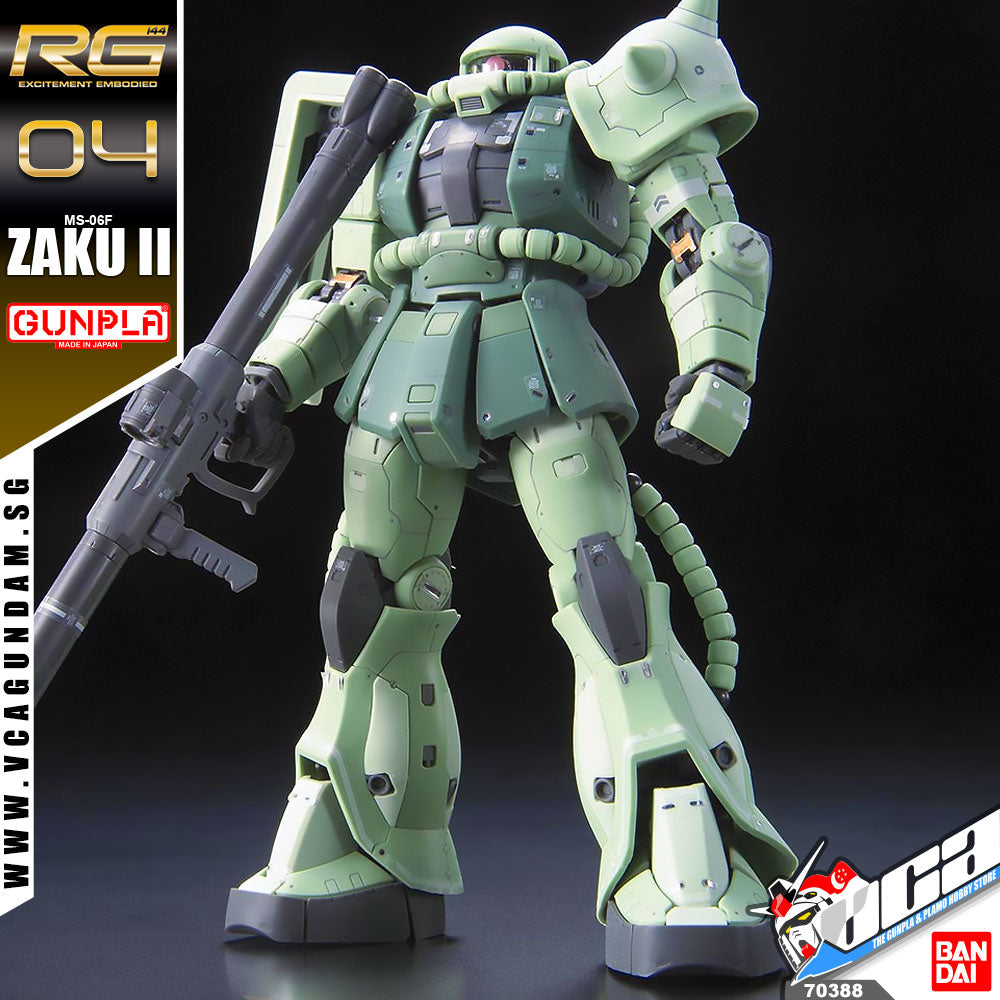 Bandai® 高达模型 Real Grade (RG) MS-06F 渣古 II