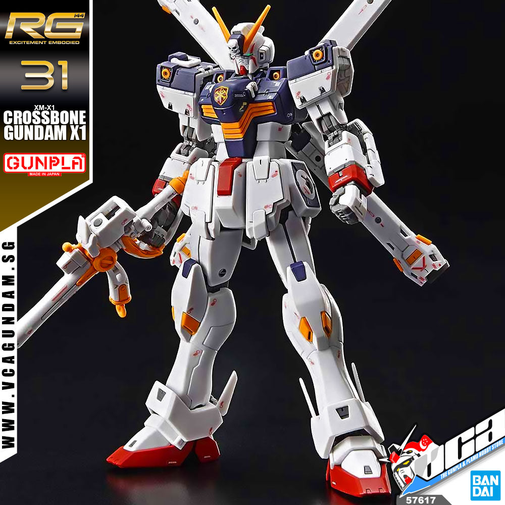 Bandai® Gunpla Real Grade (RG) CROSSBONE GUNDAM X1