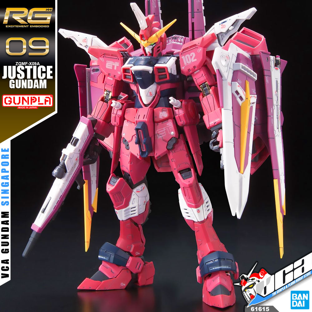 Bandai Real Grade RG ZGMF-X09A JUSTICE GUNDAM