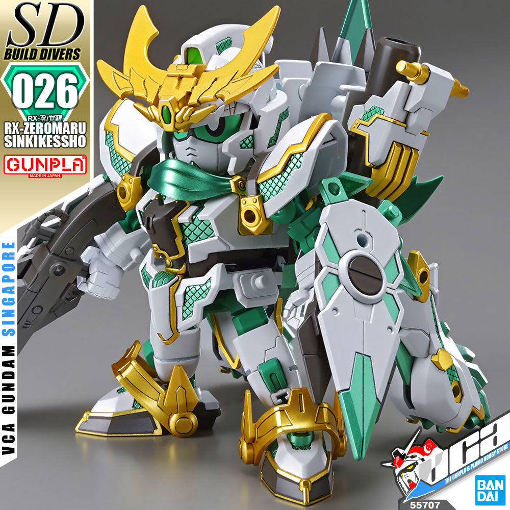 Bandai Gunpla SuperDeformed Build Divers SD RX-ZEROMARU SHINKIKESSHO