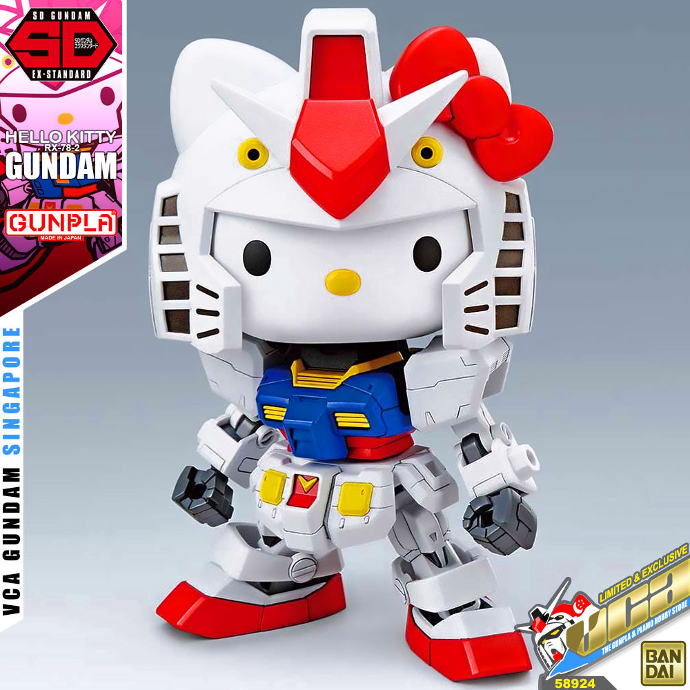 Bandai Gunpla SD EX Standard SDEX Hello Kitty RX-78-2 Gundam