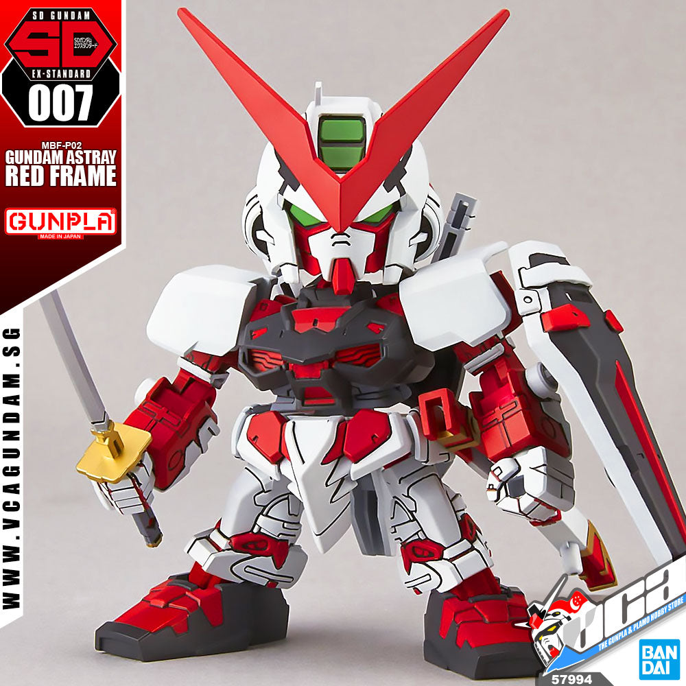 Bandai® 高达模型 SD EX 标准 (SDEX) 异端高达 红色框