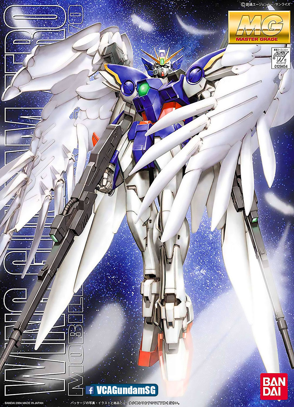 Bandai® Gunpla Master Grade (MG) WING GUNDAM ZERO CUSTOM EW Box Art