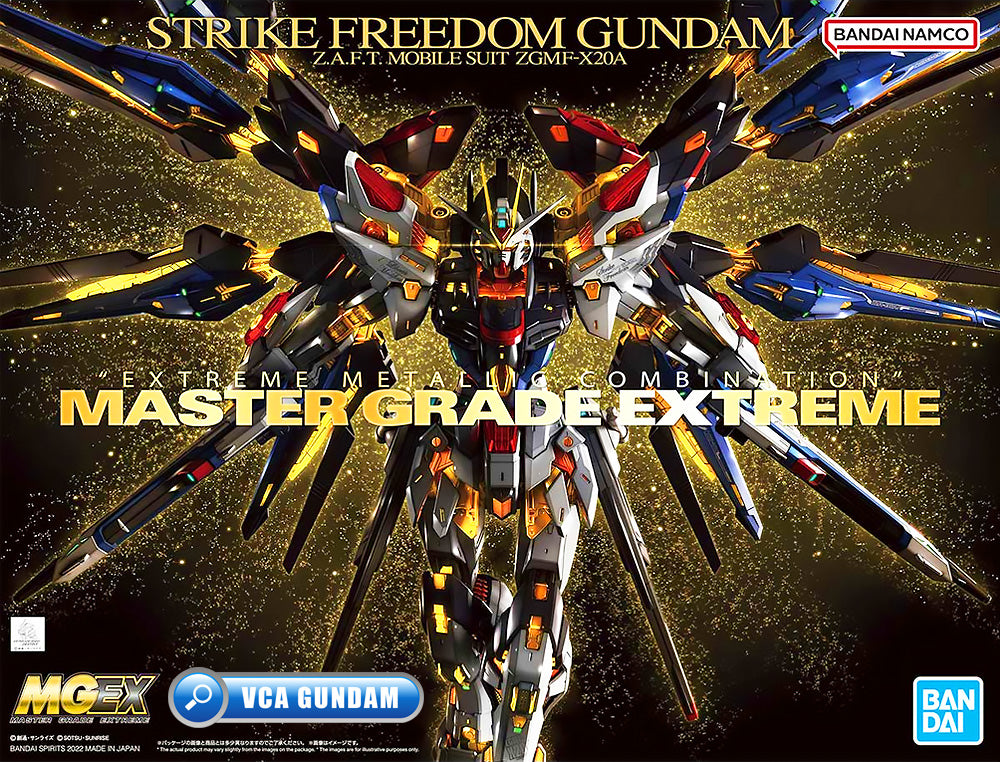 Bandai Gunpla Master Grade Extreme MGEX 强袭自由高达塑料模型动作玩具 VCA Singapore