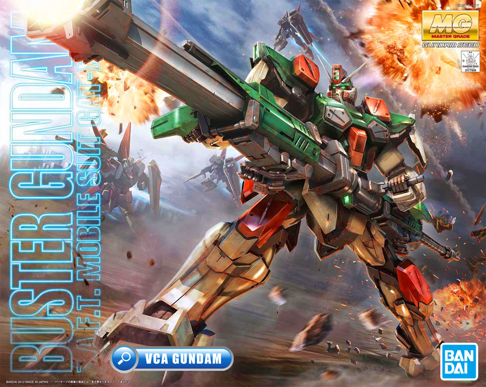 Bandai Gunpla Master Grade 1/100 MG BUSTER GUNDAM 塑料模型玩具 VCA 新加坡