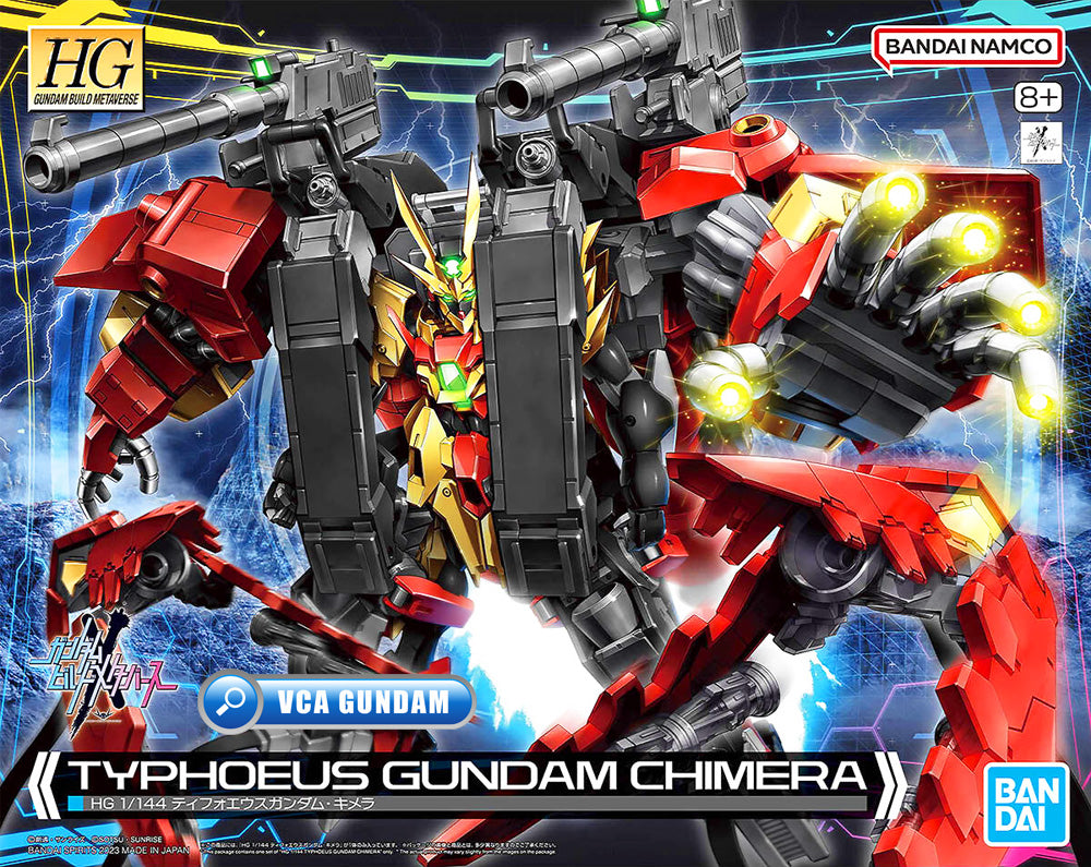 Bandai High Grade Build Metaverse HG Typhoeus Gundam Chimera Plastic Model Action Toy Kit VCA Singapore