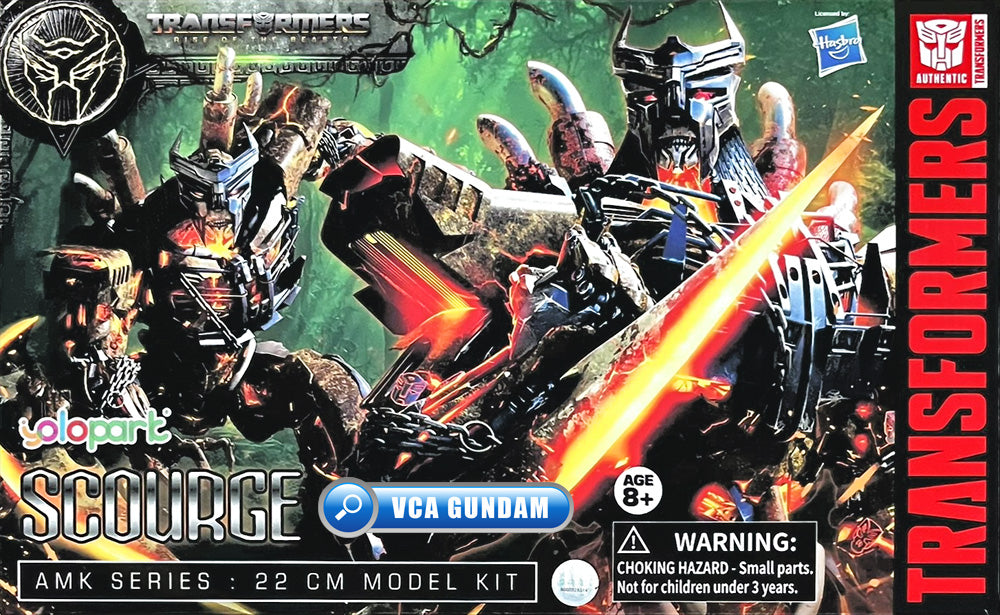 Yolopark AMK Scourge Transformers Rise of the Beasts Plastic Assemble Action Figure Toy VCA Singapore