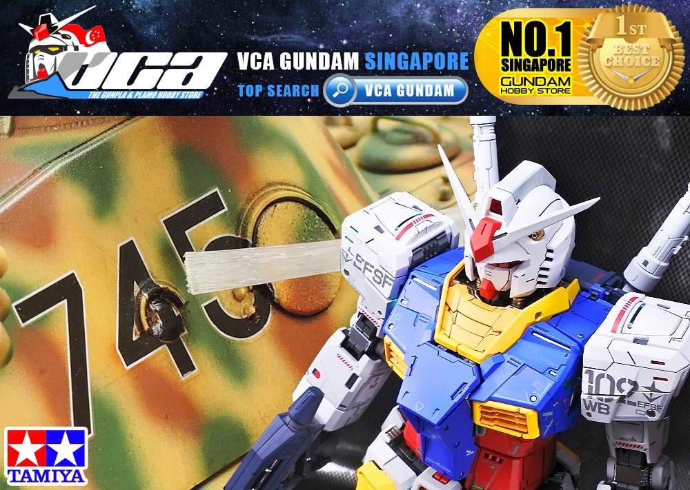 Tamiya 87135 Mark Fit Strong 40ml for Decal Application VCA Gundam Singapore