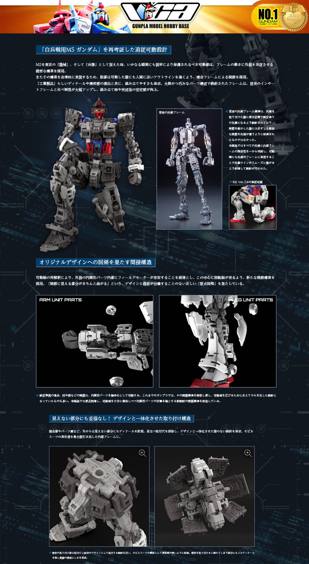 Bandai 高达模型真实等级 1/144 RG RX-78-2 高达 Ver 2.0 塑料模型可动人偶玩具 VCA 新加坡