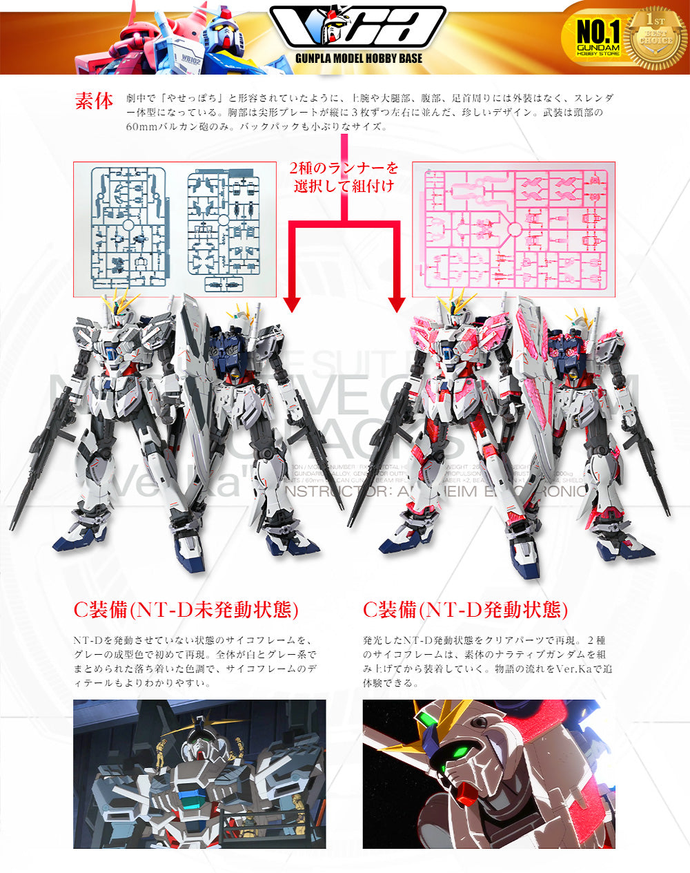 Bandai Gunpla Master Grade MG Narrative Gundam C-Packs Ver Ka Plastic Model Action Toy VCA Singapore