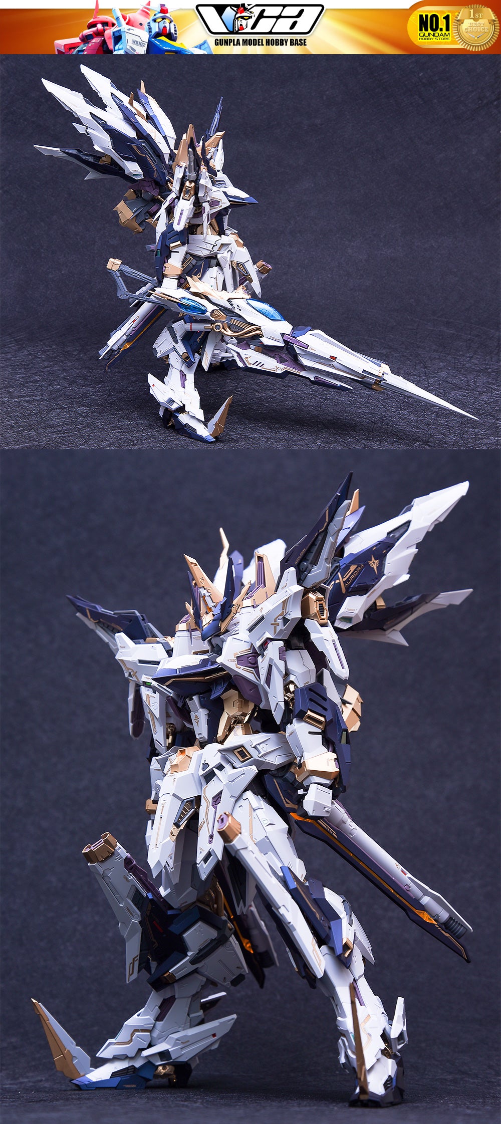 Infinite Dimension 无限新星 InEra+ x Aurora 曙光 Plastic Model Toy VCA Gundam Singapore