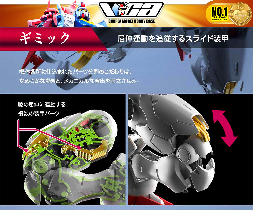 Bandai Gunpla Full Mechanics 1/100 FM XVX-016 高达空中塑料模型玩具 VCA 新加坡