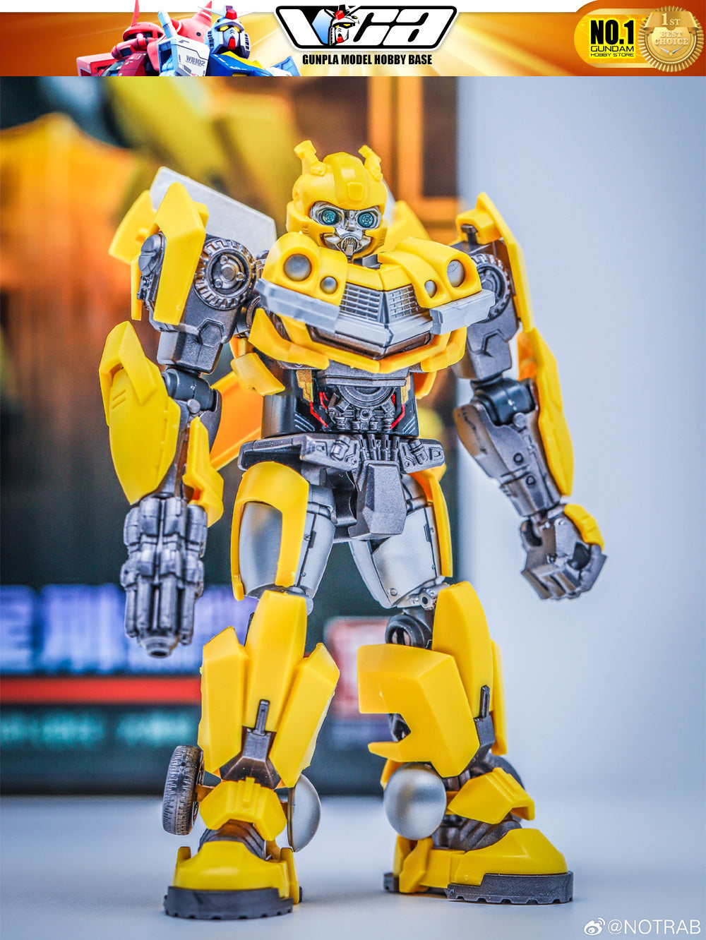 Bloks 布鲁可 Transformers Rise of the Beasts Bumblebee Plastic Model Toy VCA Gundam Singapore