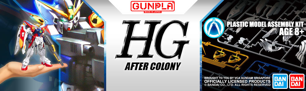 Bandai® GUNPLA® High Grade After Colony (HGAC) Gundam Model Kits