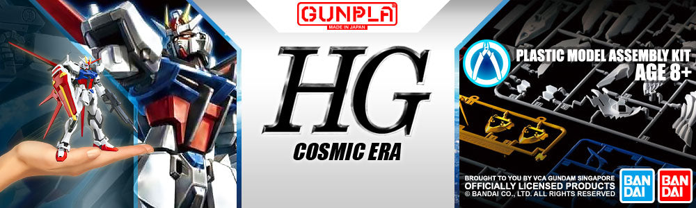 Bandai® GUNPLA® High Grade Cosmic Era (HGCE) Gundam Model Kits