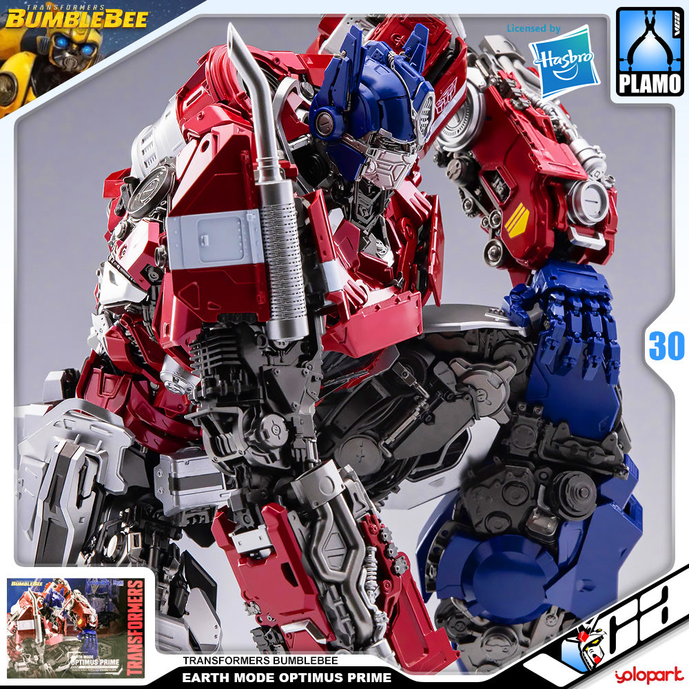 Yolopark Earth Mode Optimus Prime Transformers Bumblebee Plastic Model Action Toy Kit VCA Gundam Singapore