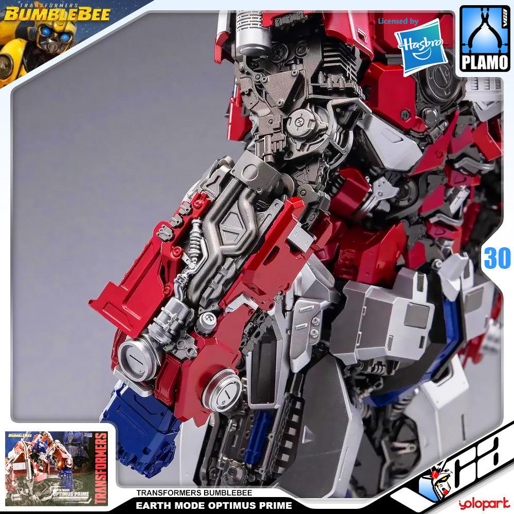 Yolopark Earth Mode Optimus Prime Transformers Bumblebee Plastic Model Action Toy Kit VCA Gundam Singapore