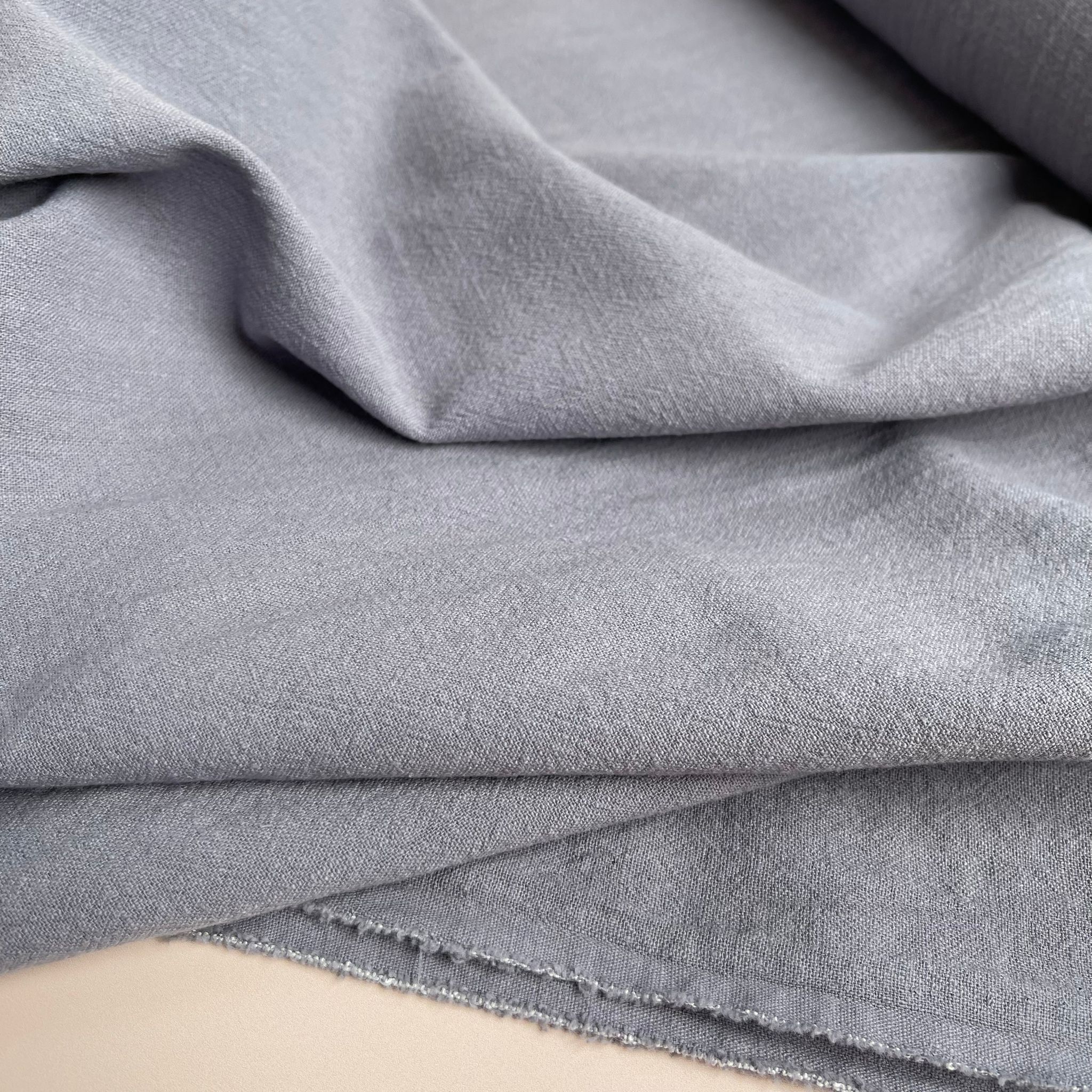 Vintage Grey Washed Cotton – Lamazi Fabrics