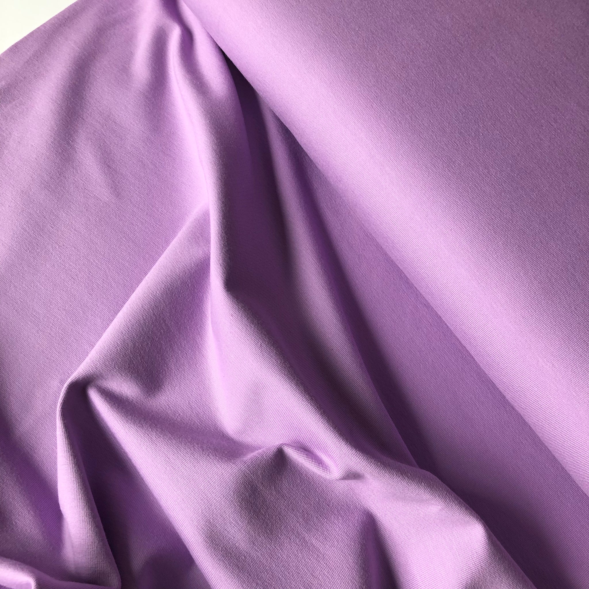 Essential Chic Lilac Plain Cotton 