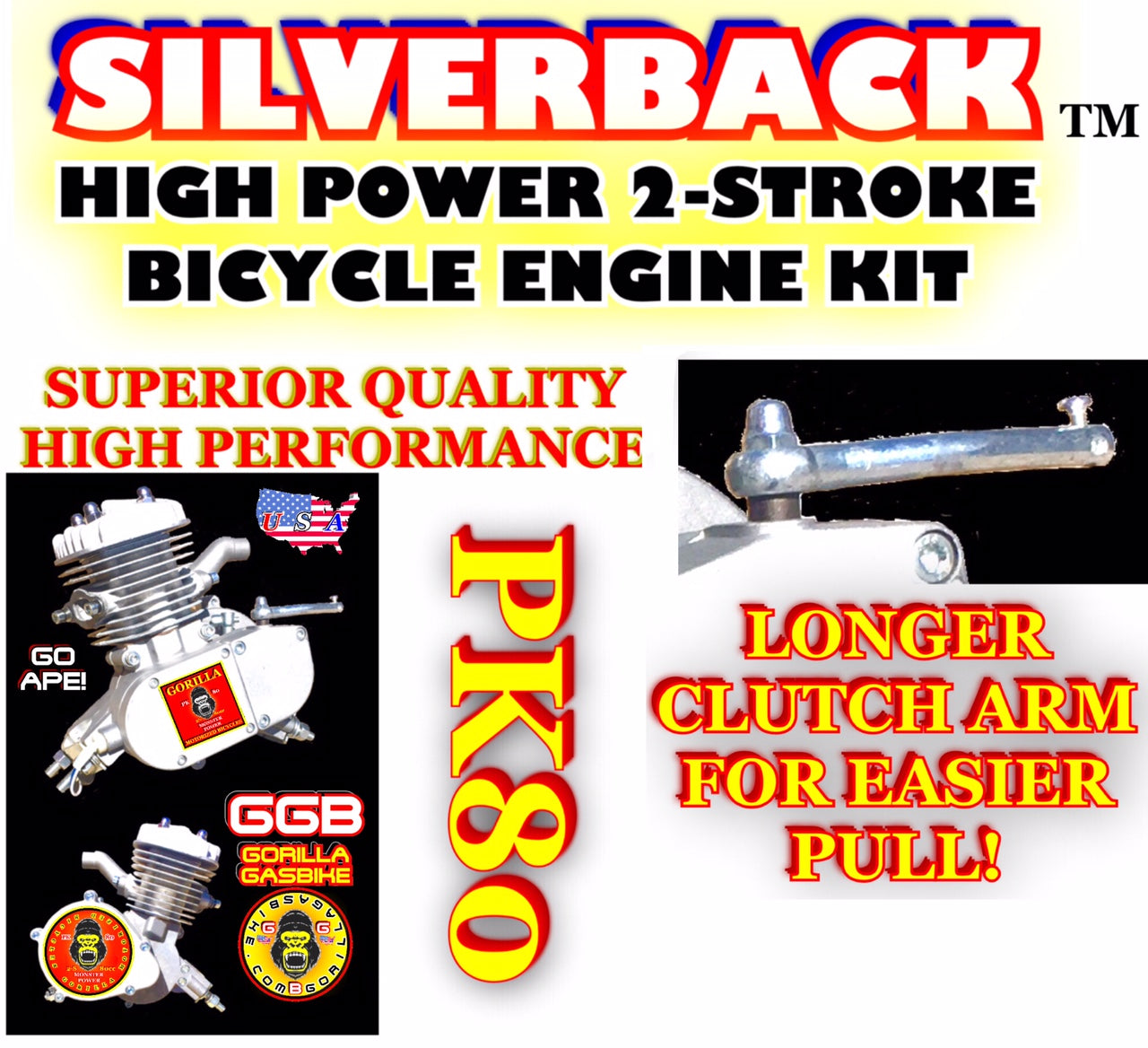 high performance 2 stroke bicycle engines