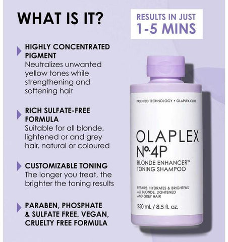 olaplex no.4p blonde shampoo