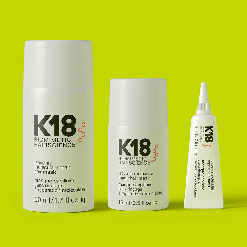 K18 Leave-in Molecular Repair Hair Mask 15ml Buy Online Now