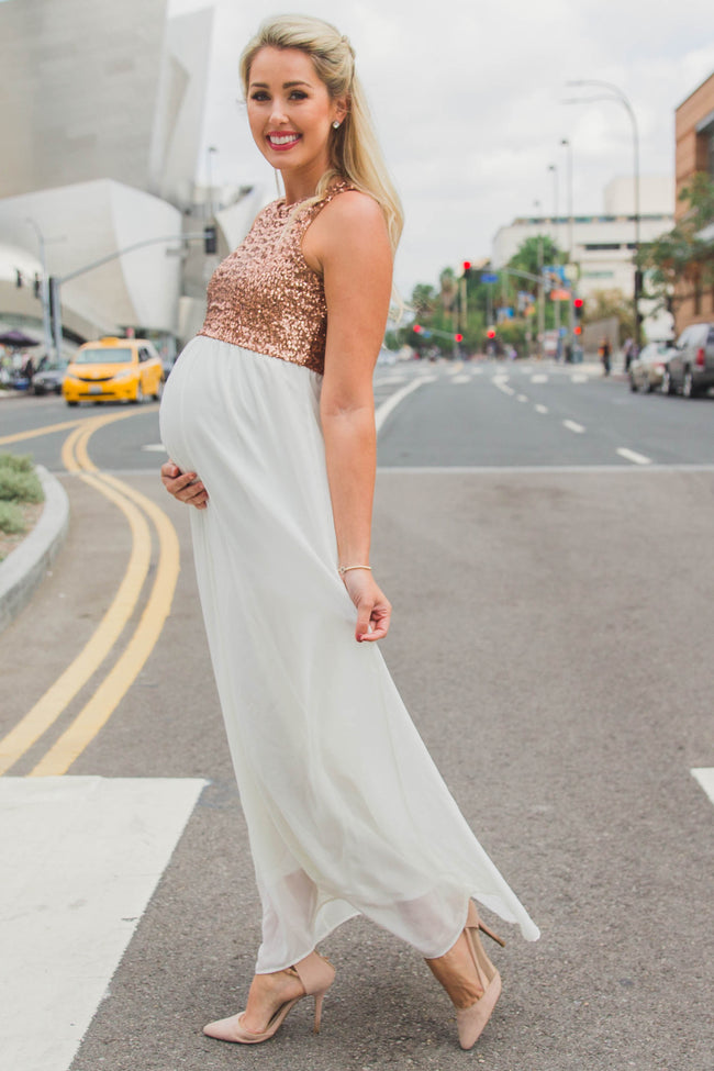 ivory and gold evening gowns