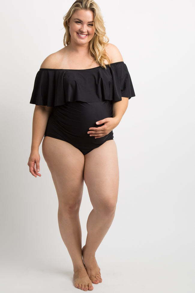 Plus Size Maternity Swimwear : Target