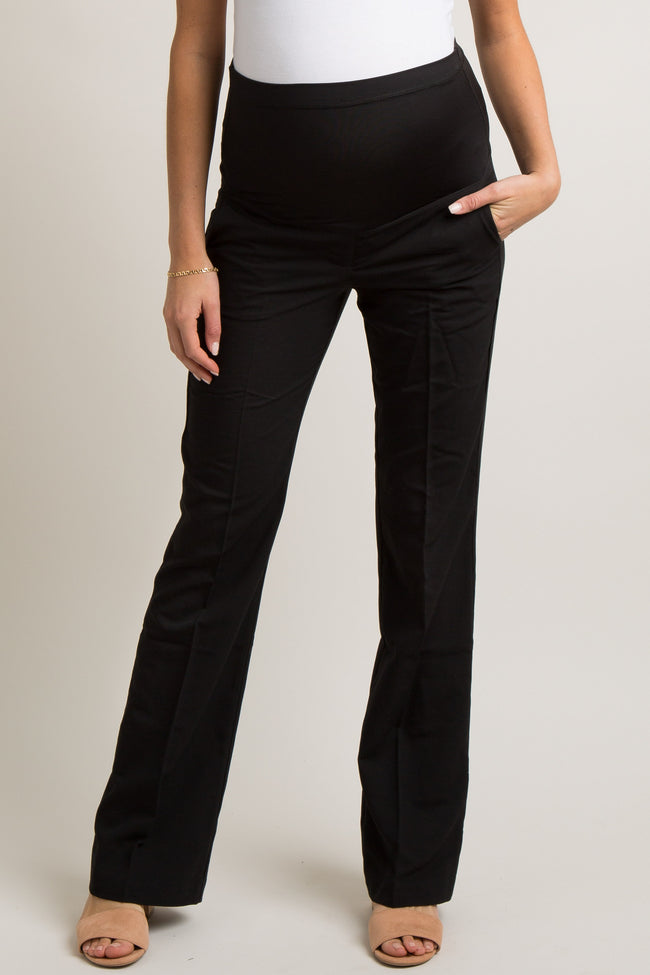 bootcut maternity work pants