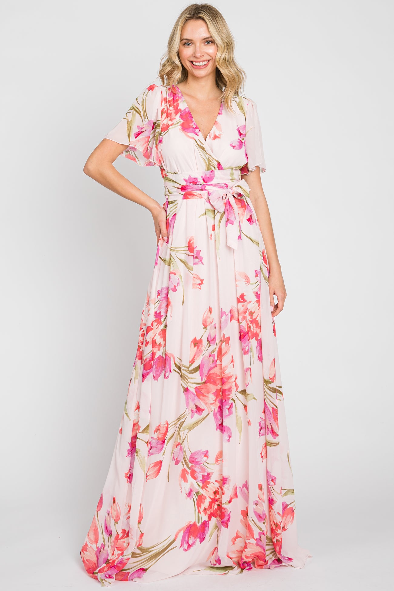 特価商品 【30、1日当日発送】Tulip Dress Long Chiffon ロング