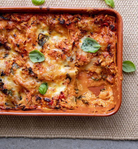 Amazing Creamy Chicken Lasagna with Vegetables Recipe