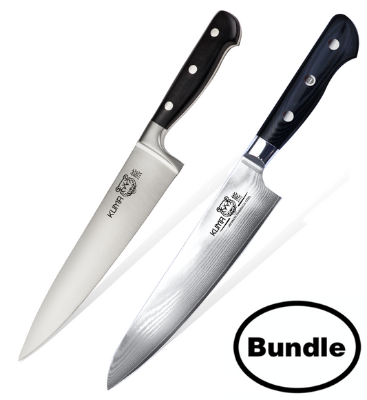 Regalia Emperor Series 8” Chef Knife w/ Hammered Finish AUS10V
