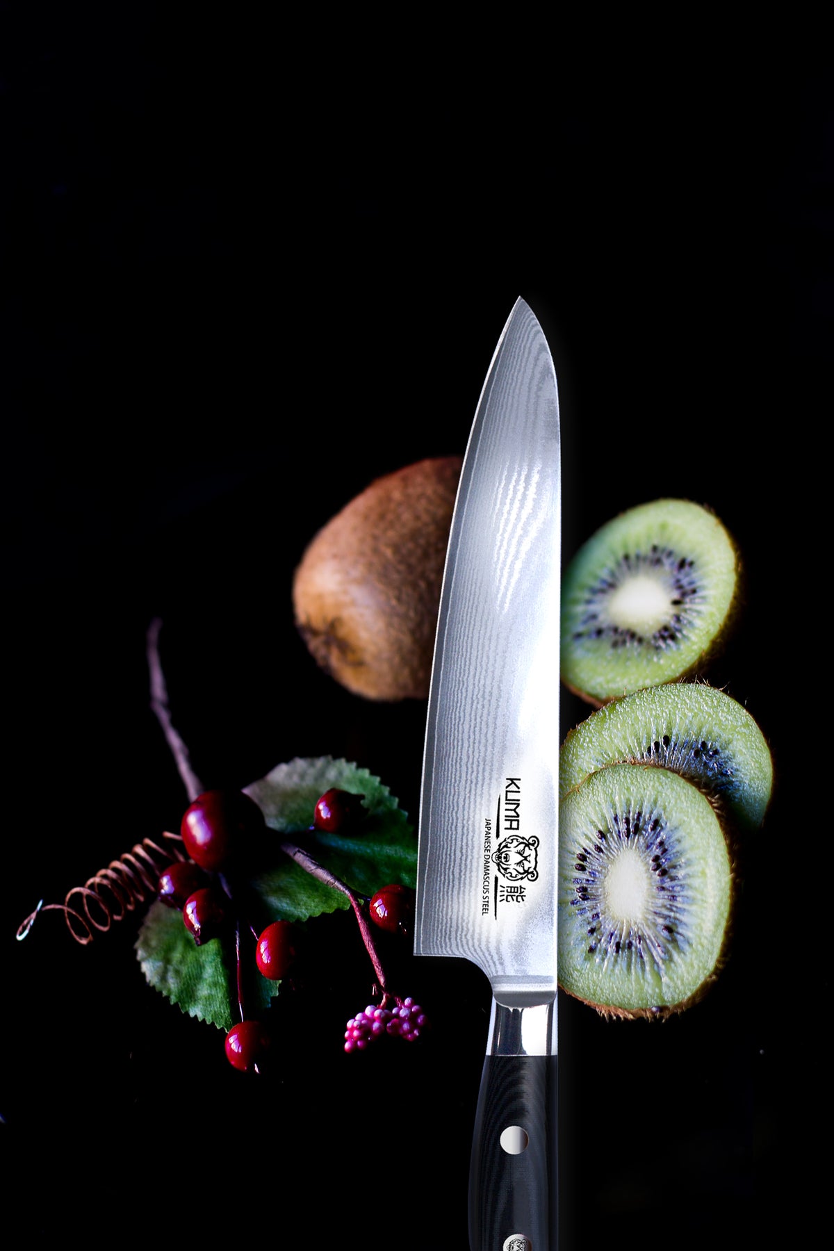 Kuma Paring Knife Pro Bolster Stainless Steel Japanese Kitchen Knives, Size: 3.5, Silver