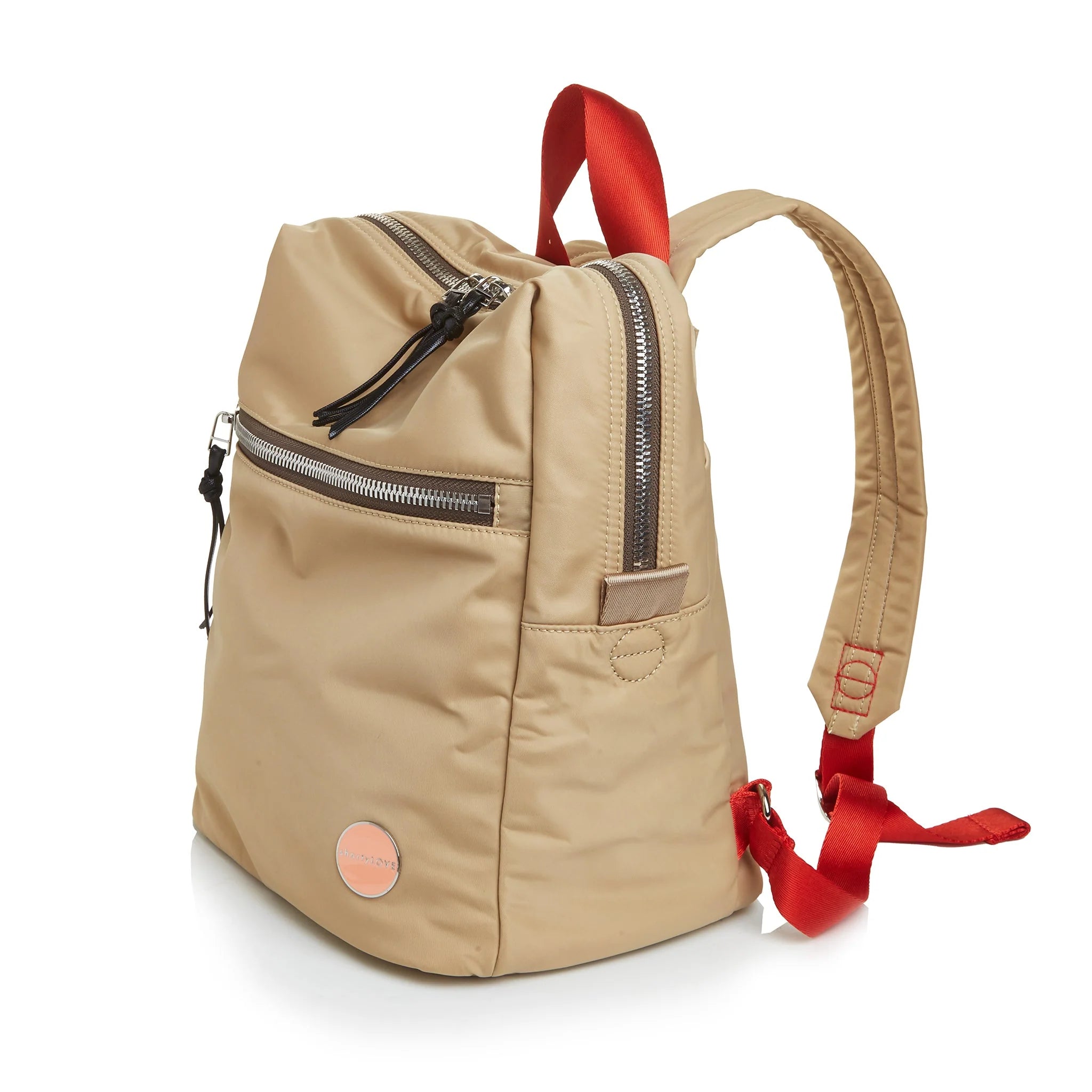 a khaki ace small backpack