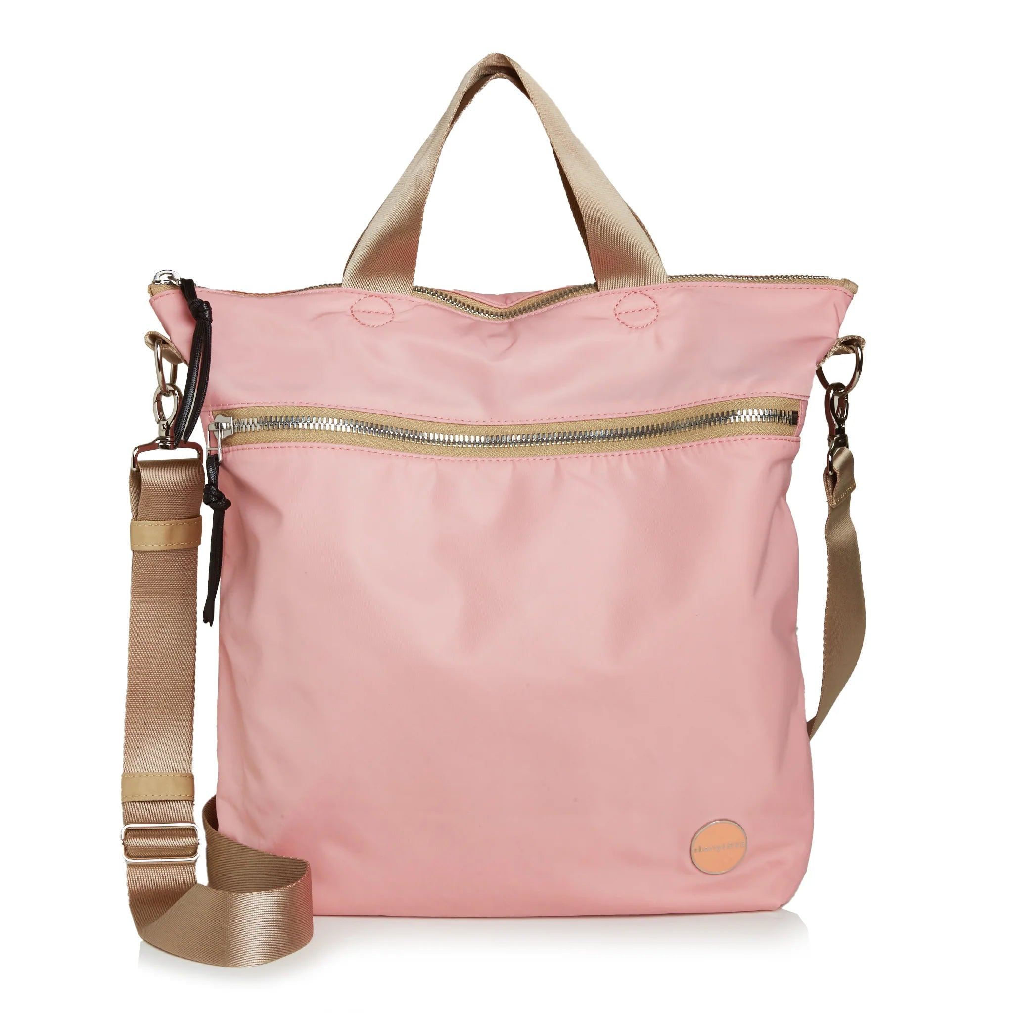 a light pink wonder large crossbody bag