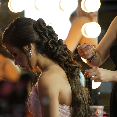 Pink Pewter Fabyan Forest Quinceanera Shoot