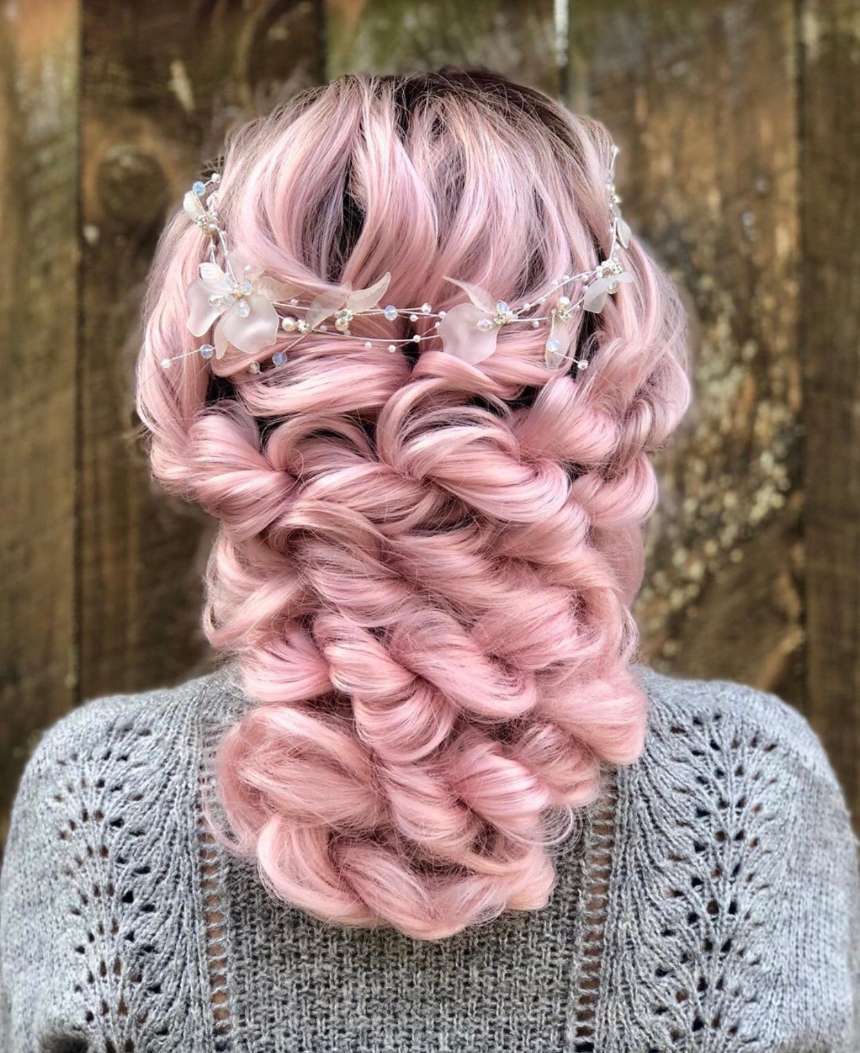 pastel pink hair tumblr