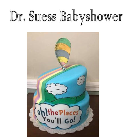 Dr. Seuss Baby Shower Cake Topper
