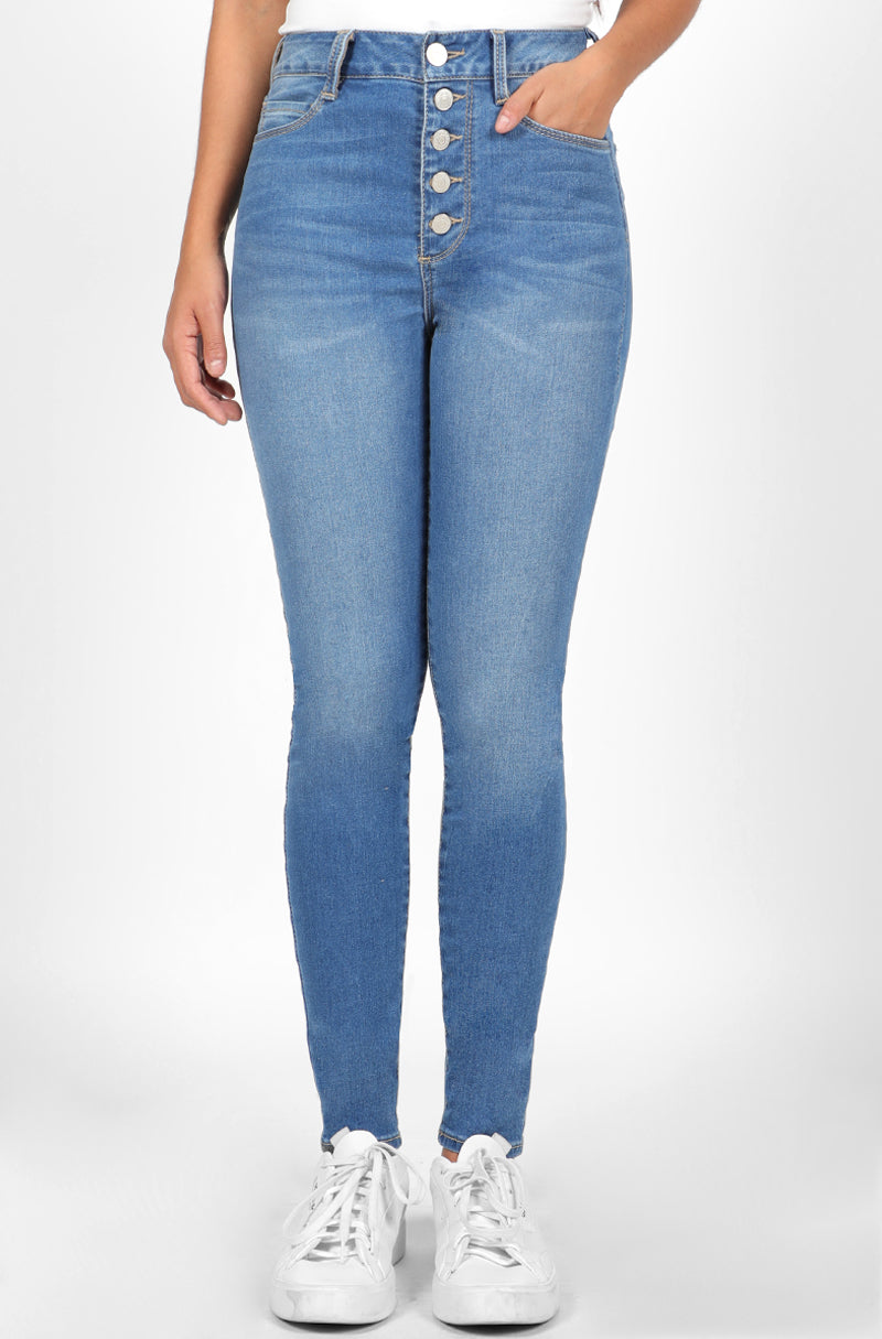 Jeans skinny al alta