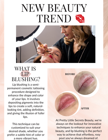 Pretty Little Secrets Beauty Toronto Blog Post ON New Beauty Trend What is Lip Blushing