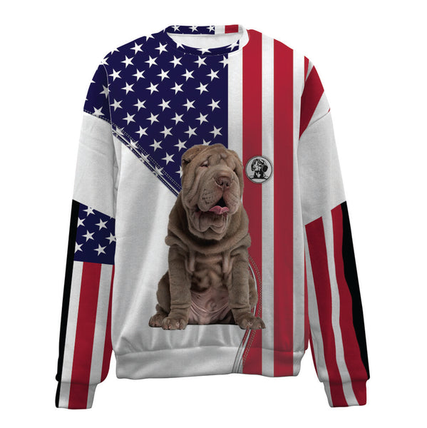 Shar Pei-USA Flag-Premium Sweatshirt – Dream Come True Chanel