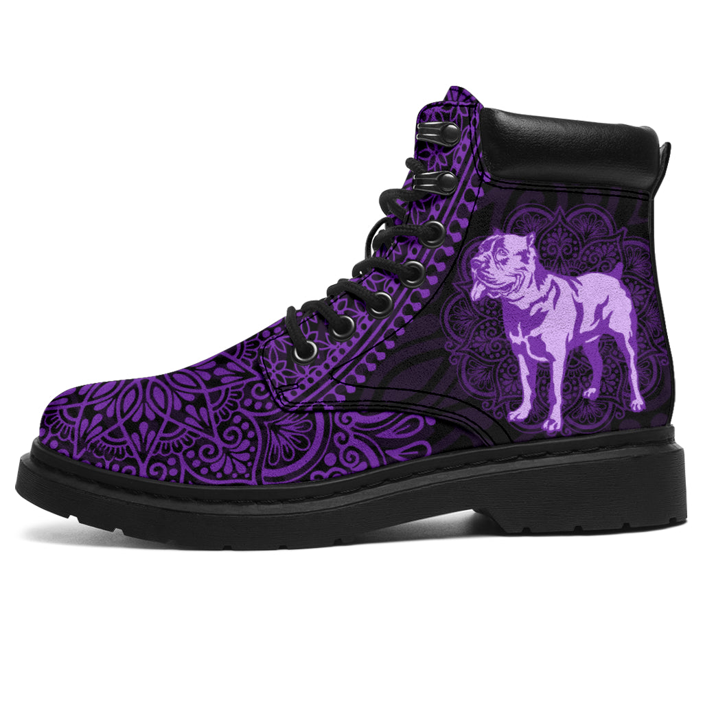 Download Cane Corso Mandala All-Season Boots - Dream Come True Chanel