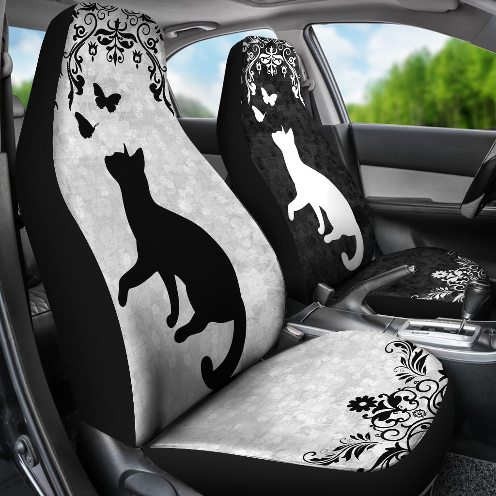 car seat covers with cats on them