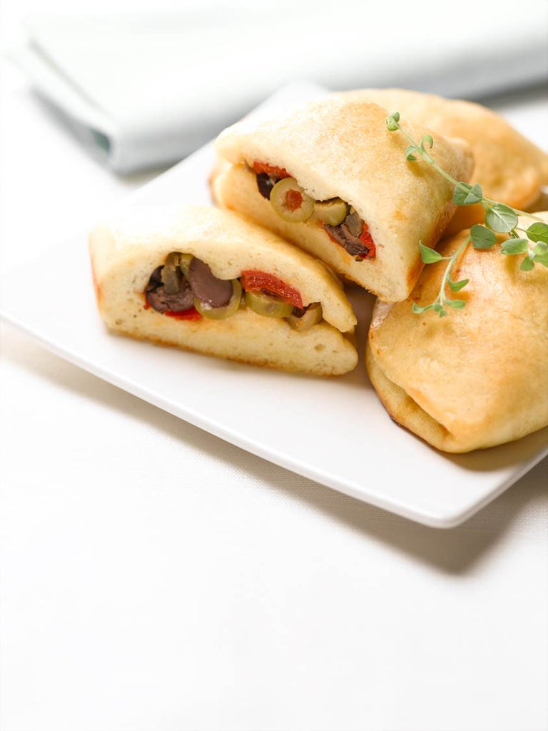 Antipasto Filled Calzone – Delmaine Foods