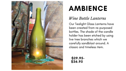 Wine Bottle Lanterns