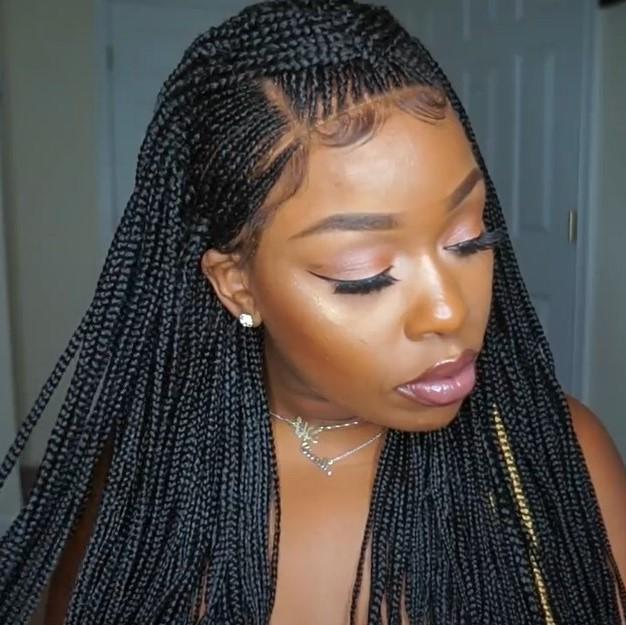Glueless lifestyle🔥🔥The Ultimate Braided Wig – riemall.com
