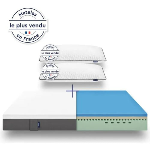 Pack Memory Foam Mattress - Original + Pillow - Soft Support - Hypoallergenic